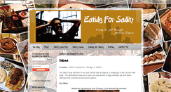 Desktop Screenshot of eatingforsanity.com